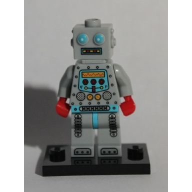 clockwork robot series 6 complete set with stand and accessories