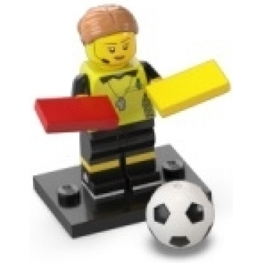 football referee series 24 complete set with stand and accessories