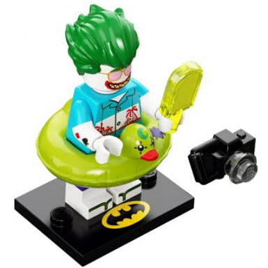 vacation the joker the lego batman movie series 2 complete set with stand and accessories