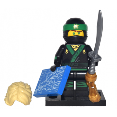 lloyd the lego ninjago movie complete set with stand and accessories